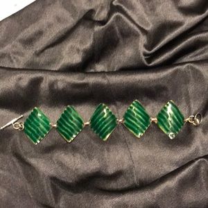 Vintage Green Bracelet